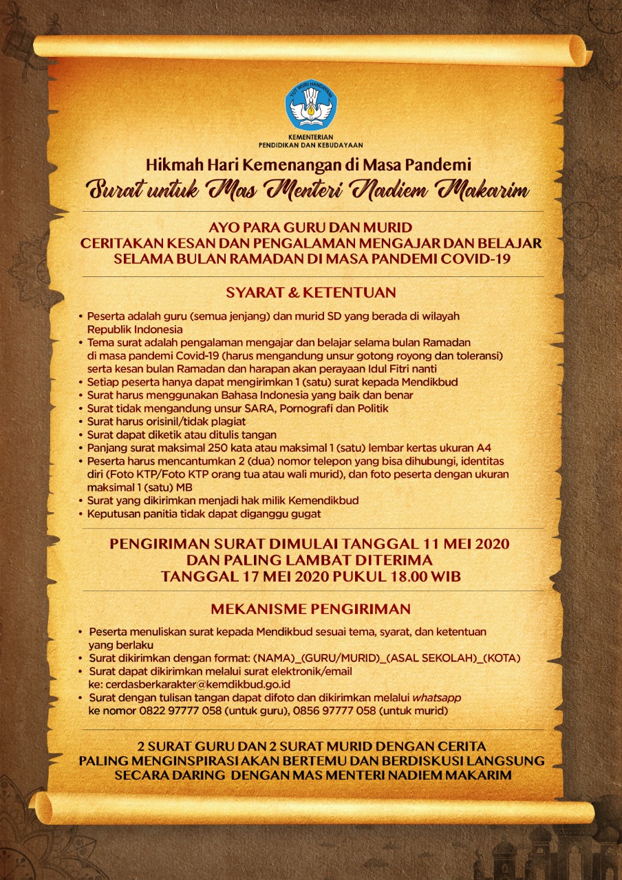 Surat Mendikbud